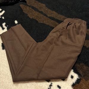 Alfred Dunner brown slacks size 14